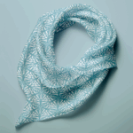 Hand-printed Silk Scarf- Butterfly Garden - Image 4