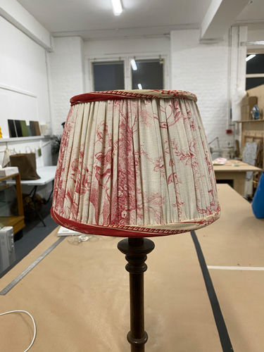 Professional Lampshade Making Workshops in London with Moji Designs