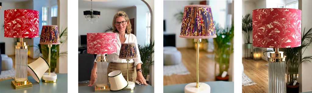 Professional Lampshade Making workshops with Moji Designs