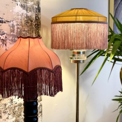 Vintage style lampshade workshop with Moji Designs in Brighton