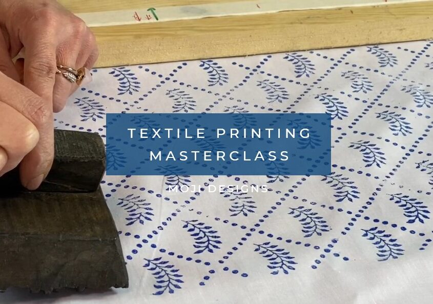 Launching our new textile printing courses