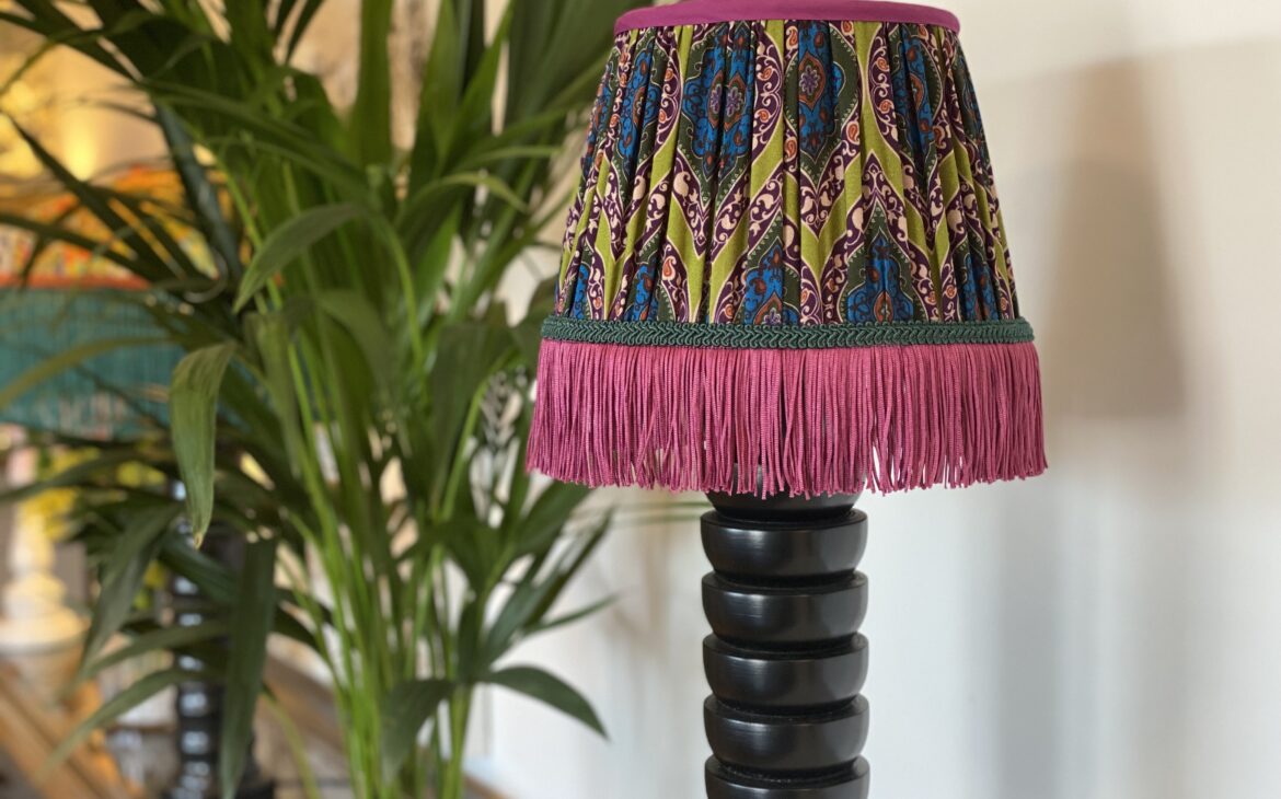 Lampshade making courses with Moji Designs in Brighton