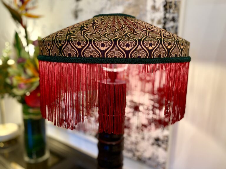 Vintage Lampshade making courses with Moji Designs in Brighton