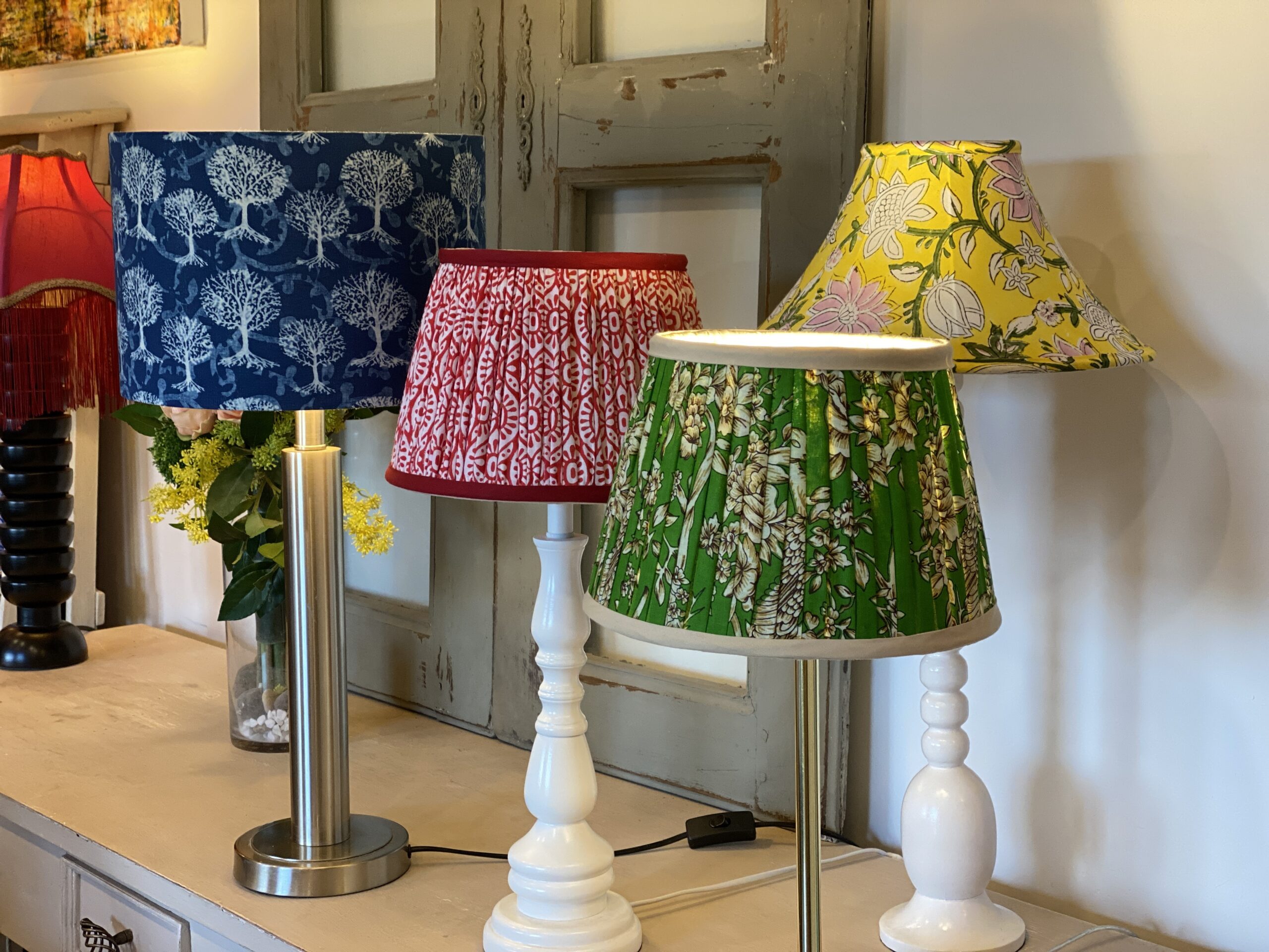 Lampshade making courses with Moji Designs in Brighton
