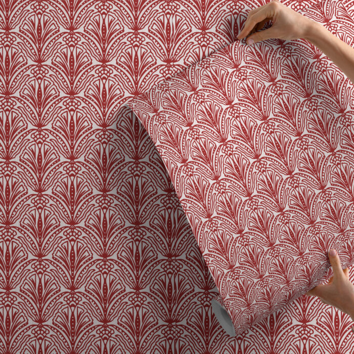 Crimson Red Shiraz Bloom Wallpaper