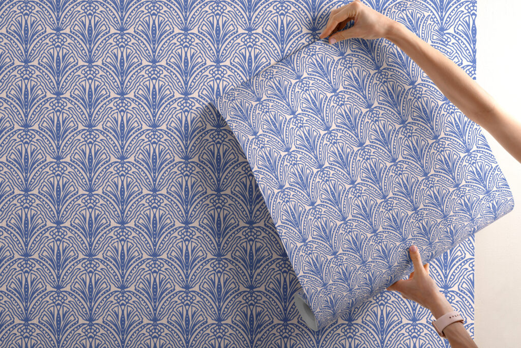 Twilight Ocean Blue Shiraz Bloom Wallpaper