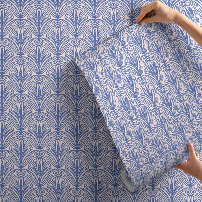 Twilight Ocean Blue Shiraz Bloom Wallpaper