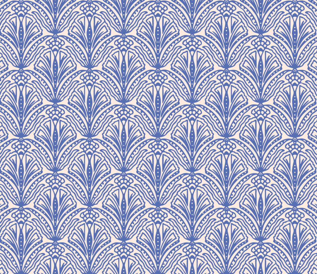 Twilight Ocean Blue Shiraz Bloom Wallpaper