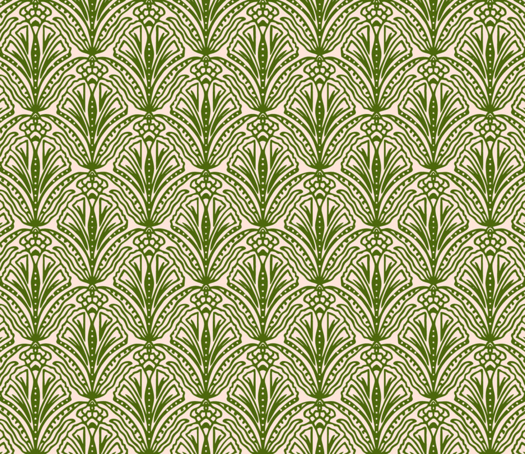 Sage Green Shiraz Bloom Wallpaper