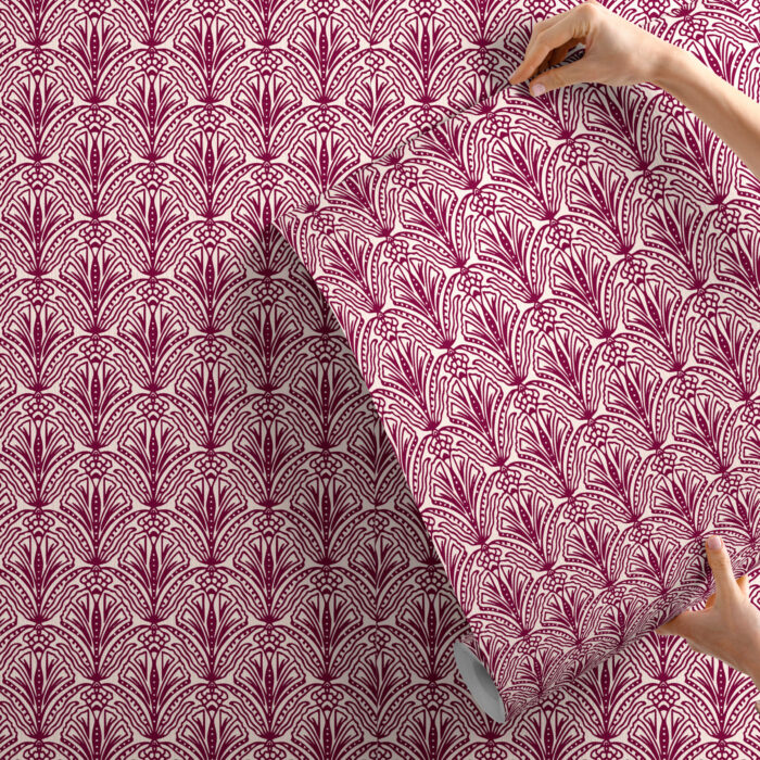 Velvet Plum Shiraz Bloom Wallpaper