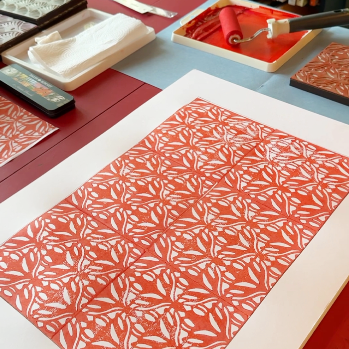 Linocut Workshop: Repeat Pattern