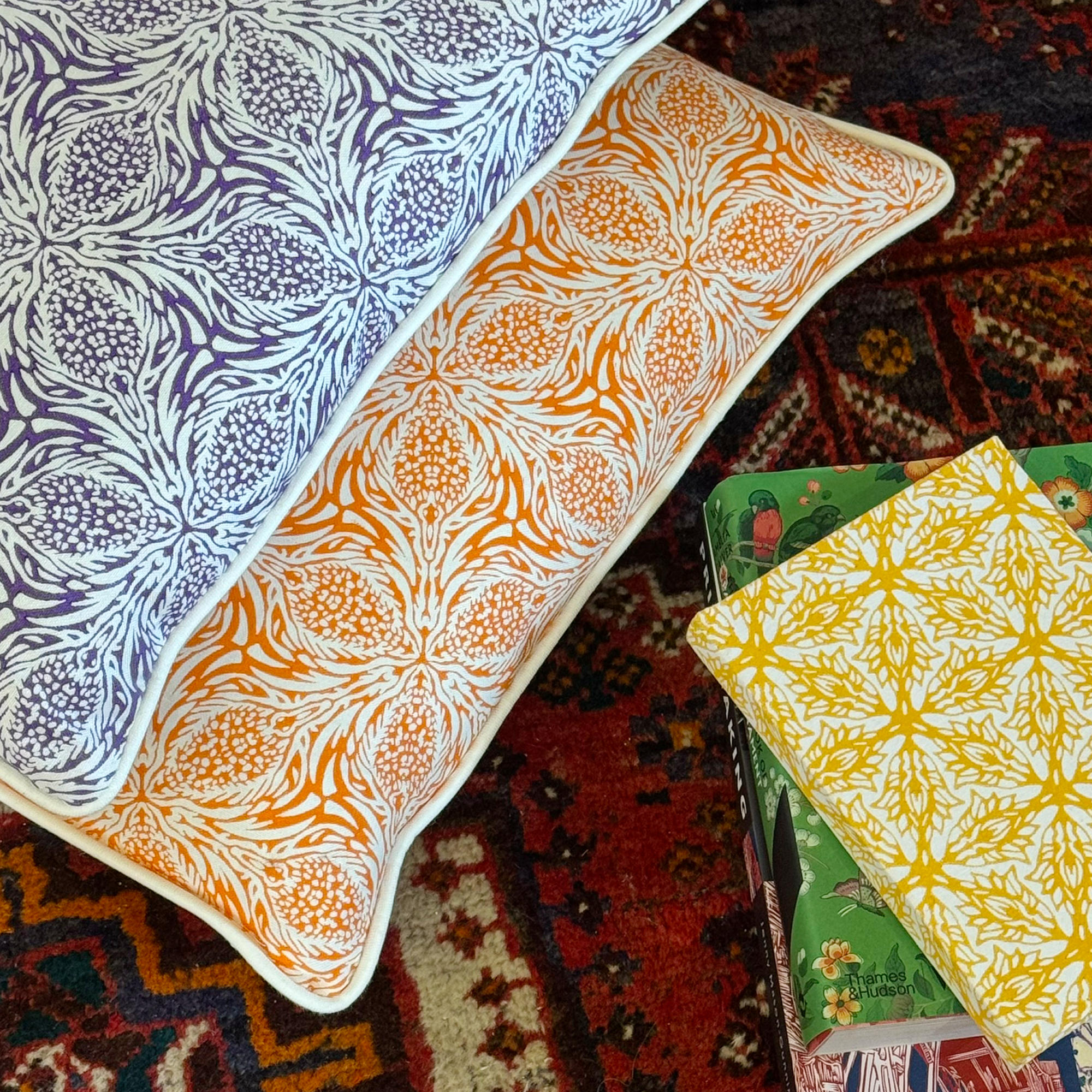 Block printed homewares, gifts and accessories made in the UK by Moji Designs
