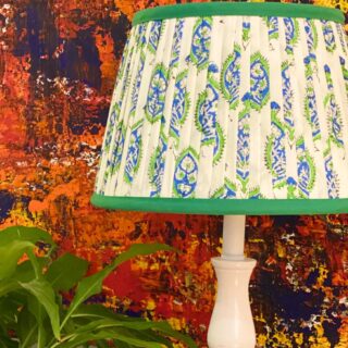 Look at what my student Eleni @yfesdigitalart and I have conjured up this week!!
.
.
.
.
.
.
.
#lampshades #lampshademakingworkshops  #lampshademaker #lampshadedesign #lampshademaking #lampshadeworkshop  #gatheredlampshade #pleatedlamoshades #tailoredlampshades #traditionallampshades #makinglampshades #sewinglampshades #traditionalcrafts #howtomakelampshades #lampshademakingbusiness #mojidesigns #madeinuk #drumlampshade #fyp #hardbacklampshades #bespokelampshademaker #drumlampshades #blockprinted #blockprintedfabric #blockprintedlampshades