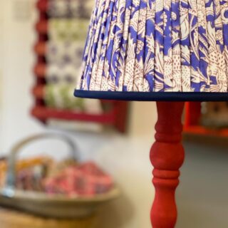 Today was my student Karin’s Penultimate day in the studio. How beautiful is this lampshade? All hand stitched and delicately finished! 👌👌
.
.
.
.
.
.
.
#handmadeintheuk #traditionalinteriors 
#statementlighting #gatheredlampsghades #pleatedlampshades #fyp #lampshadedesigns #lampshade #traditionallampshade #handmadelampshade  #lampshadedesign #lighting #handmadehome  #interiors #lampshades #lampshademakingworkshops  #lampshademaker #lampshadedesign #lampshadeworkshop  #gatheredlampshade #traditionallampshades #traditionalcraft #mojidesigns 
#textileprinting #handprintedtextile #textileprintingcourses #germany #brighton