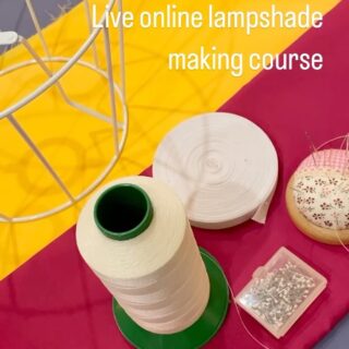 Excited to be connecting with my student up in Scotland today. Getting the studio ready and looking forward to our week together doing a complete lampshade making course online….😊 

Dm or email if you are interested to learn this amazing craft in the comfort of your home😊
.
.
..
.
.
#lampshademaker #lampshadecourse #onlinelearning #virtuallearning #home #pleated #gatheredstyle #traditional #sewing #stiching #handmadeuk #craft #interiordesignideas #learning #explore #lampshadesofinstagram #making #artandcrafts #adultlearning #uphostery #softfurnishing #fabric #frame #homedecoration #tablelamp #havefunwithit #refreshyourhome