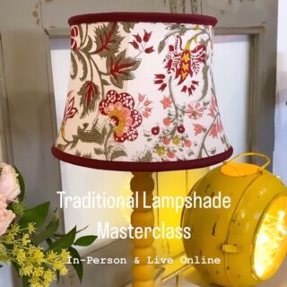 Now that the clocks have leapt forward for Spring, this stunning lampshade with floral blossom pattern, beautifully made by Vigdis @vigdistotland evokes all the light and airy feelings of the new season. 

Join me for a 1-2-1 lampshade making masterclass to learn all about how to produce professional quality lampshades, in my studio in the heart of Sussex.

Dm, email or comment if you have any questions. I’d love to hear from you…💕
.
.
.
.
.
.
.
.
.
.
..
.
.

#lampshadesign #lampshade #lampshademaking #learningtrip #travel #learning #craftholiday #lighting #stitching #handstitched #interiors2you #orange #howto #norway #homedecoration #explore #explorepage #reelofinstagram #worldwide #sewing #upholstery #tutorial #teacher #teaching #fabric #blossom #rose #floral #floralfabric #spring